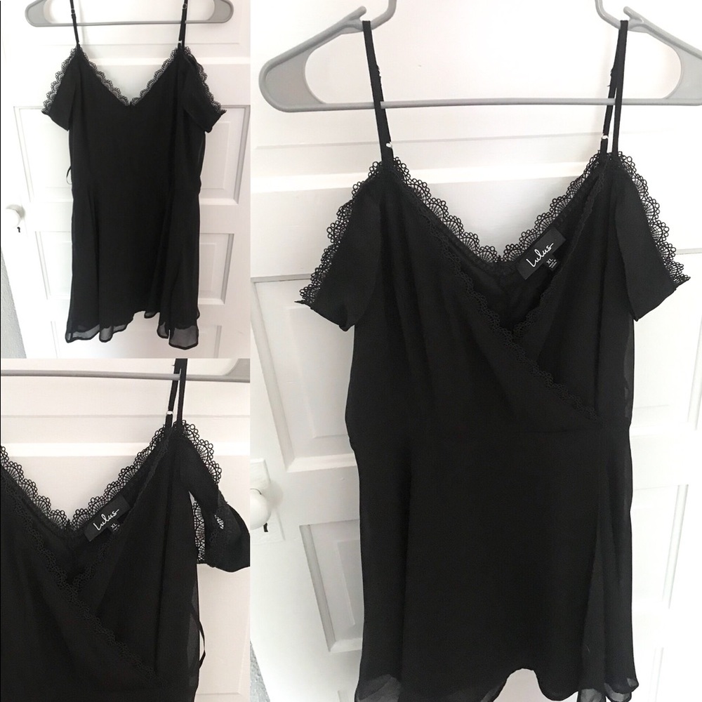 Lulus Absolutely Unforgettable black dress